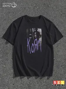Футболка с принтом Korn