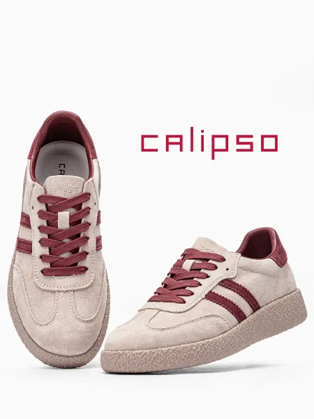 Calipso Кеды женские замшевые