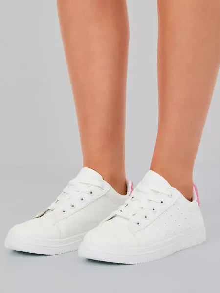Shoes&Jeans Кеды кожаные белые
