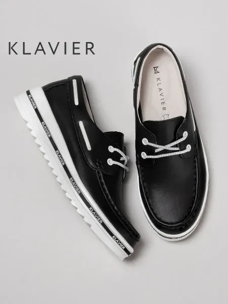 KLAVIER Мокасины женские черные