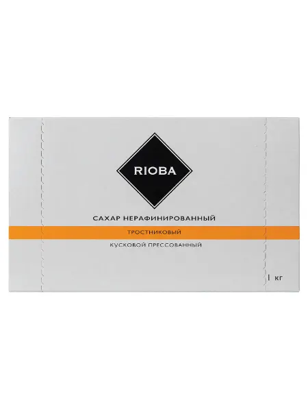 Rioba Сахар тростниковый коричневый, 1 кг