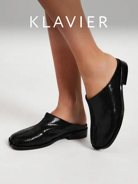 KLAVIER Сабо черные таби женские