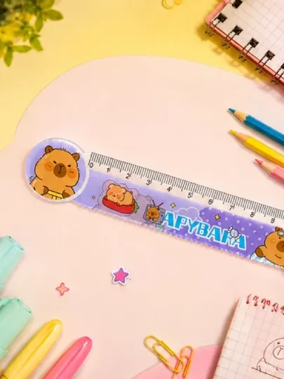 Линейка "Капибара" 15 см