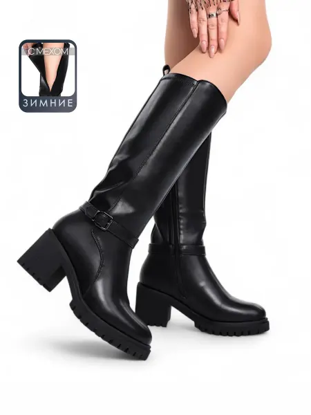 IT-Shoes Сапоги кожаные