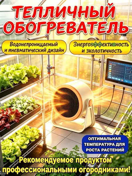 Обогреватель для теплицы электрический