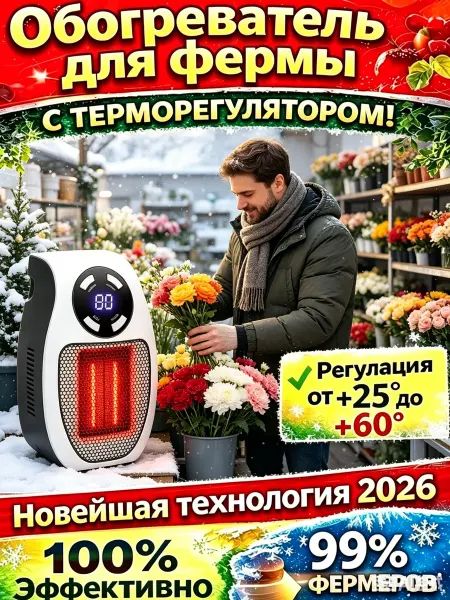 Обогреватель для теплицы и курятника