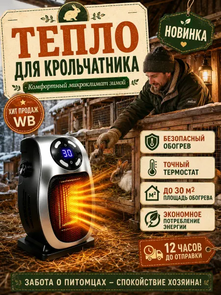 Обогреватель для теплицы и оранжереи