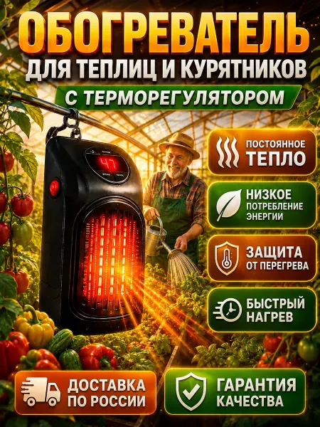 乔记 Безопасный обогреватель для растений