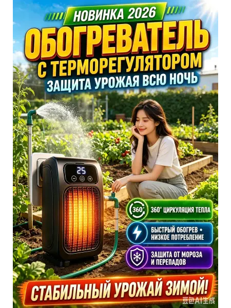 Инфракрасный обогреватель для теплицы