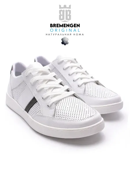 BREMENGEN Кеды кожаные