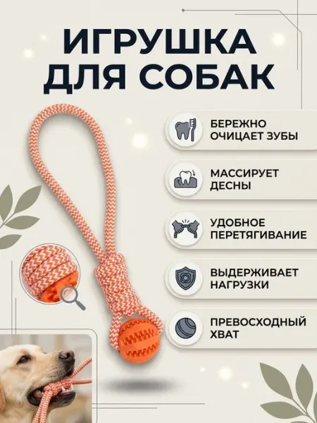 Игрушка для собак с лакомством