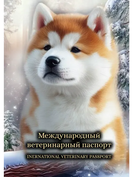 Ветеринарный паспорт с аудио-записью