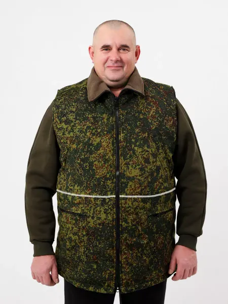 B-Jacket Жилет камуфляжный