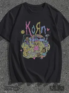 Футболка с принтом Korn