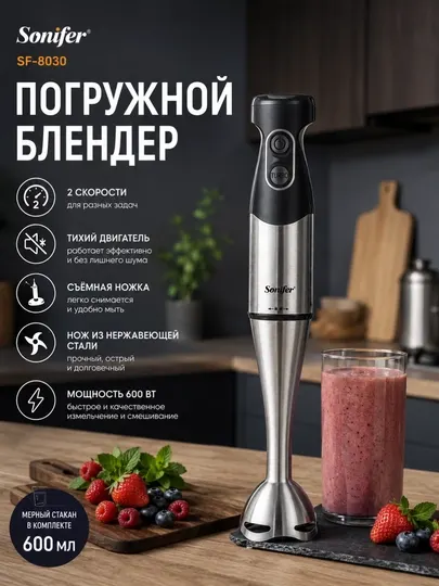 Погружной блендер Ручной блендер