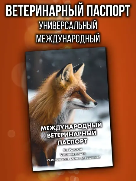 Аурасо Ветеринарный паспорт для лисиц и других животных