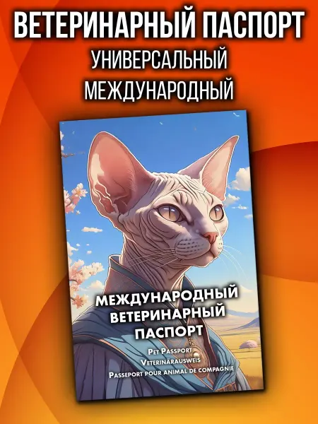 Аурасо Ветеринарный паспорт для кошек сфинкс международный