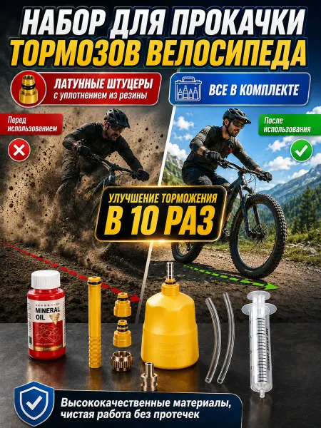 Тормозная жидкость для велосипеда