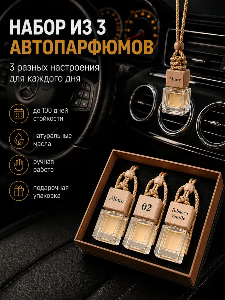 Набор ароматизаторов для автомобиля
