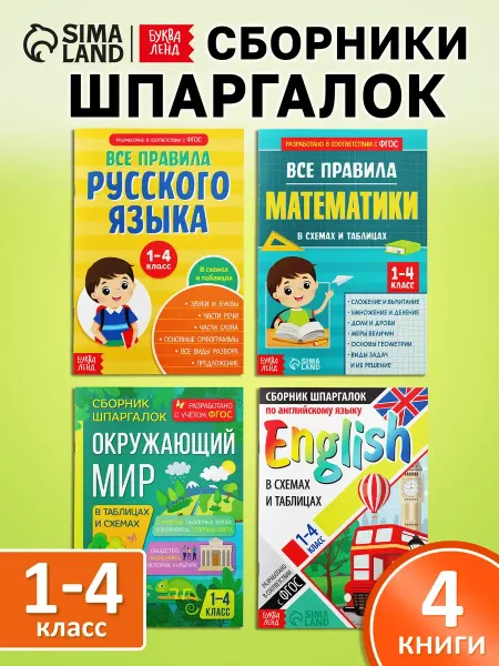 Буква-Ленд Шпаргалки