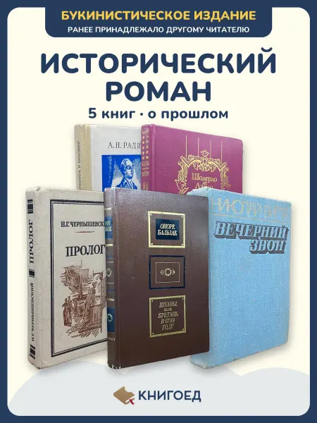 Книгоед исторические романы Радищев Шодерло Чернышевский Бальзак