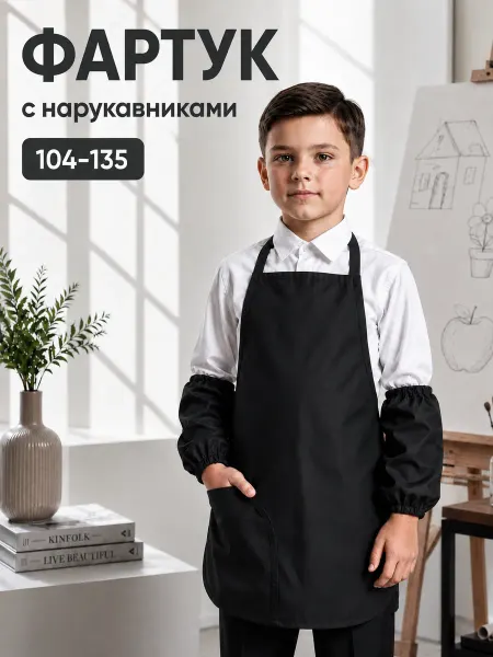 Фартук для рисования детский