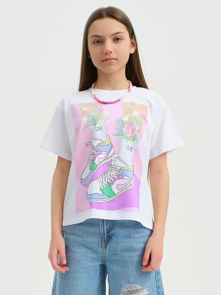 KAFTAN Футболка детская с принтом