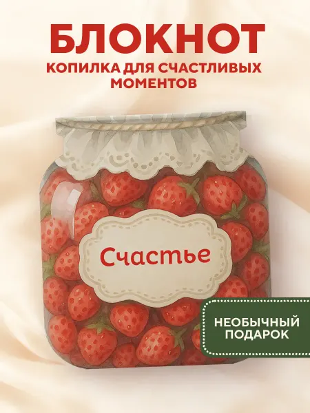 Эксмо Блокнот банка счастья на каждый день. Варенье