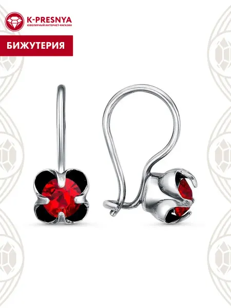 Красная Пресня Серьги бижутерия