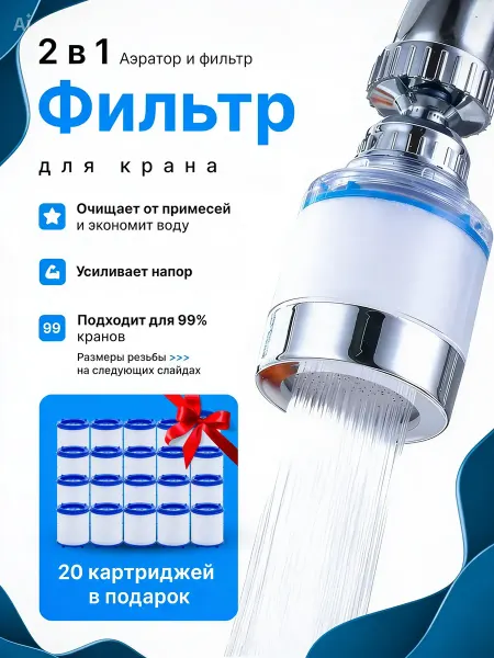 Фильтр на кран для воды