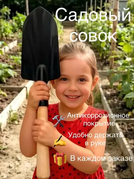 Садовый совок большой