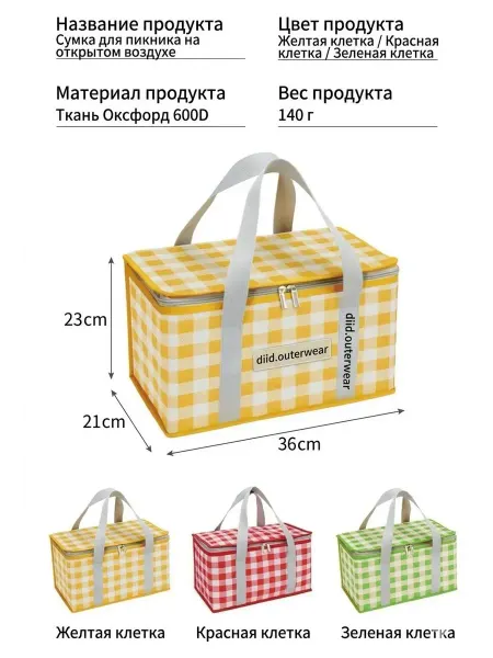 Термосумка холодильник