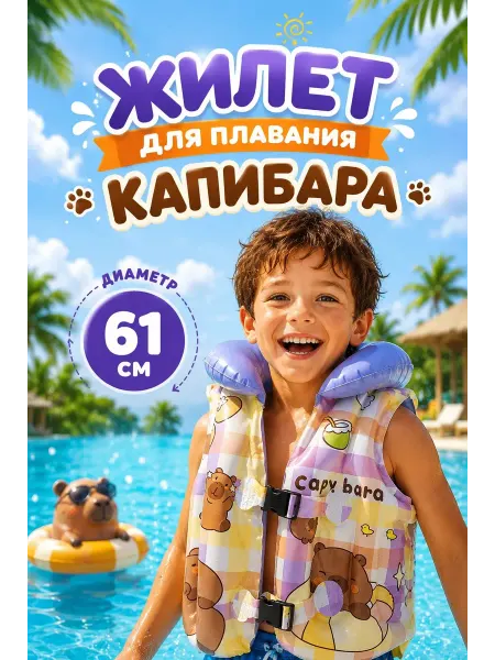 Игротойс Жилет для плавания детский