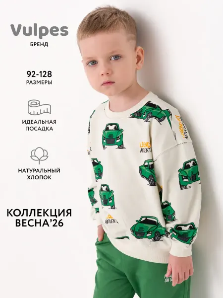 Vulpes Свитшот оверсайз