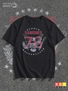 Футболка с принтом Ramones
