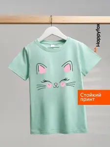 Футболка Happyfox для девочек 1 шт