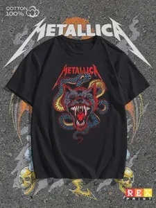 Футболка с принтом Metallica