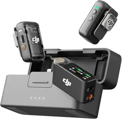 DJI Микрофон, черно-серый
