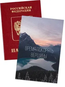 Чехол для паспорта цитатами