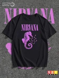 Футболка с принтом Nirvana