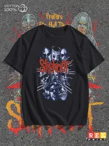 Футболка с принтом Slipknot