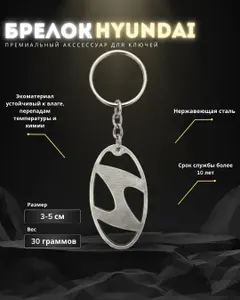 Брелок на ключи хендай