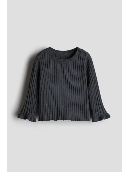 H&M Свитер в рубчик