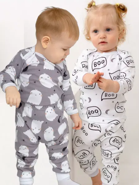 MintKids Штанишки ползунки детские для новорожденных набор 2 шт