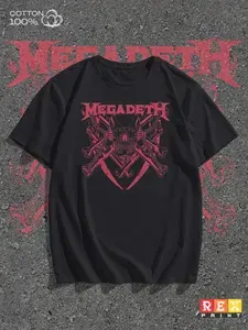 Футболка с принтом Megadeth