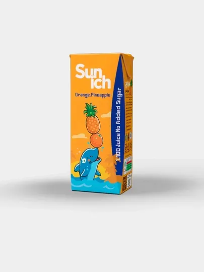 "Sunich" Kids Pineapple, 200 мл