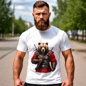 Футболка медведь