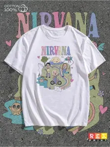 Футболка с принтом Nirvana