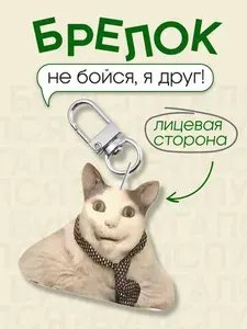 Брелок Бу испугался Мем