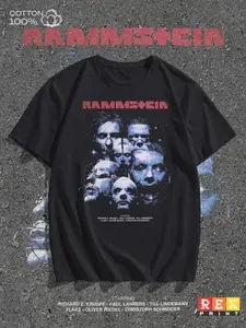 Футболка с принтом Rammstein